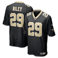 New Orleans Saints Quincy Riley Nike Black Game Jersey