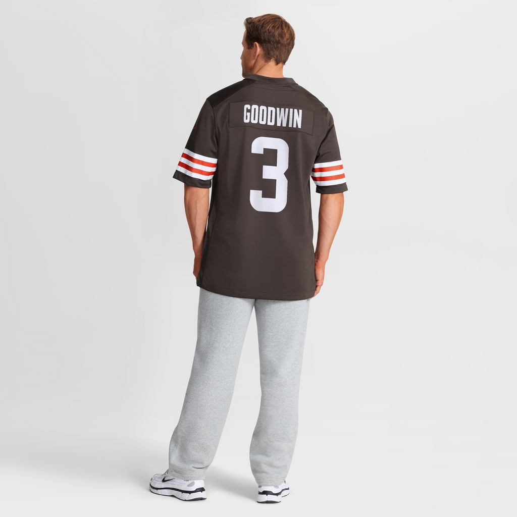Cleveland Browns Marquise Goodwin Nike Brown Game Jersey