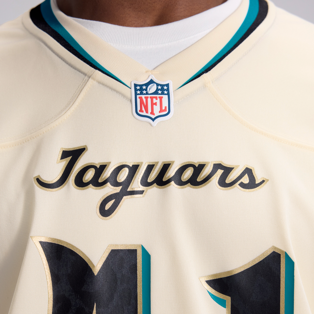 Jacksonville Jaguars Josh Hines - Allen Nike Natural 2026 Rivalries Collection Game Jersey