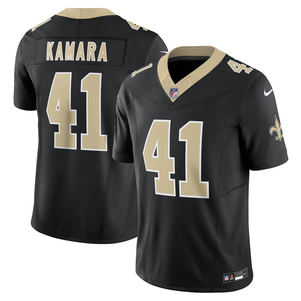 New Orleans Saints Alvin Kamara Nike Black Vapor FUSE Limited Jersey