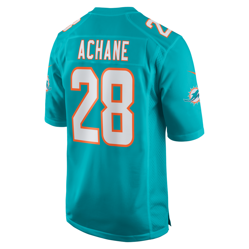 Miami Dolphins De'Von Achane Nike Aqua Game Jersey
