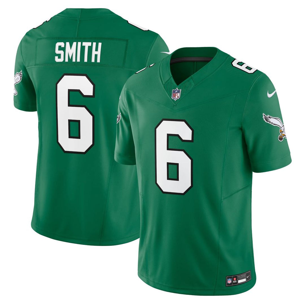 Philadelphia Eagles DeVonta Smith Nike Kelly Green Vapor FUSE Limited Jersey
