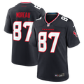 Houston Texans Foster Moreau Nike Navy Game Jersey