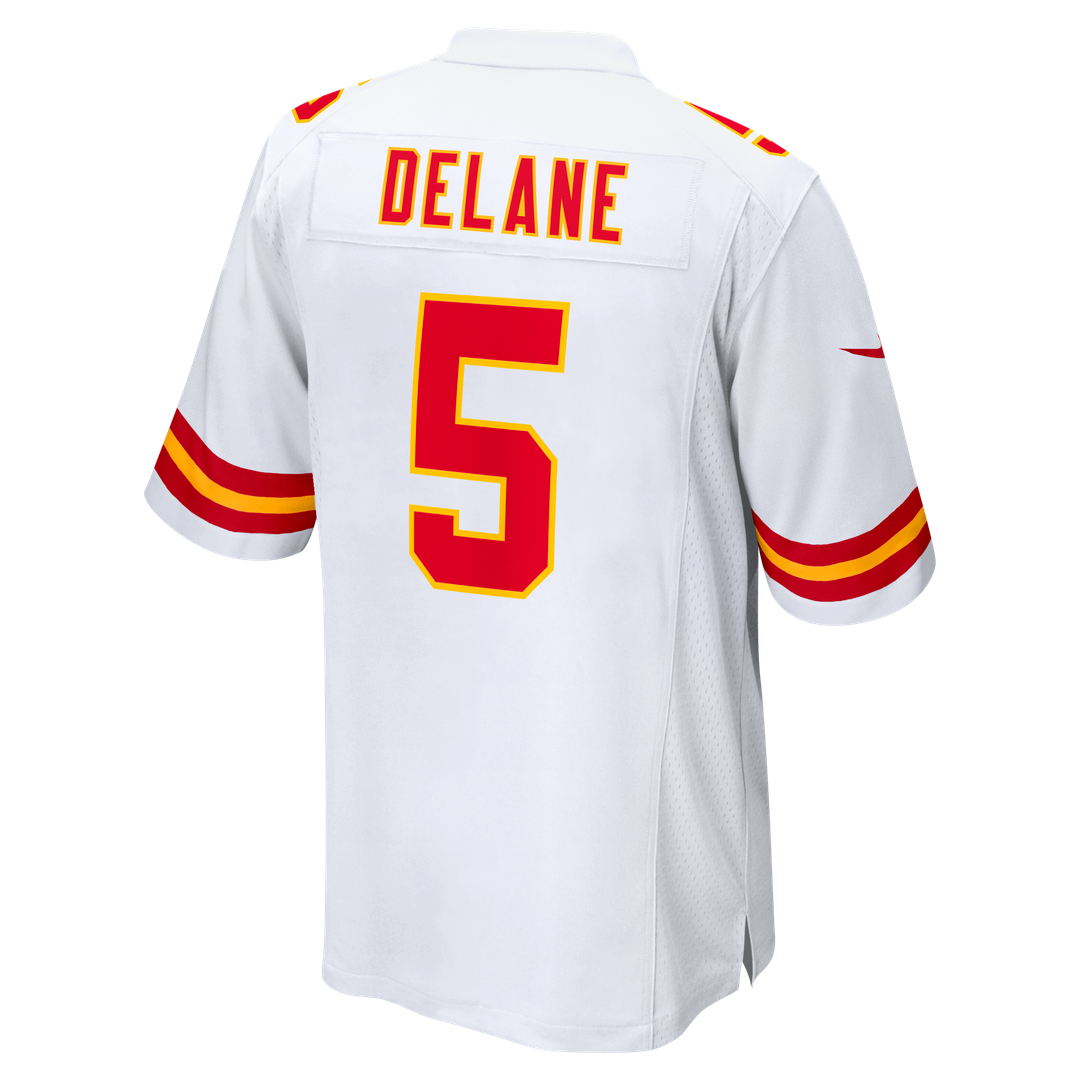 Kansas City Chiefs Mansoor Delane Nike Red Game Jersey