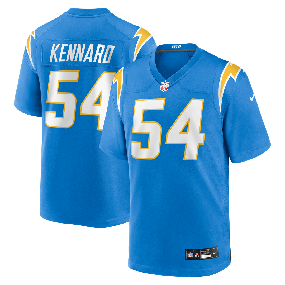 Los Angeles Chargers Kyle Kennard Nike Powder Blue Game Jersey
