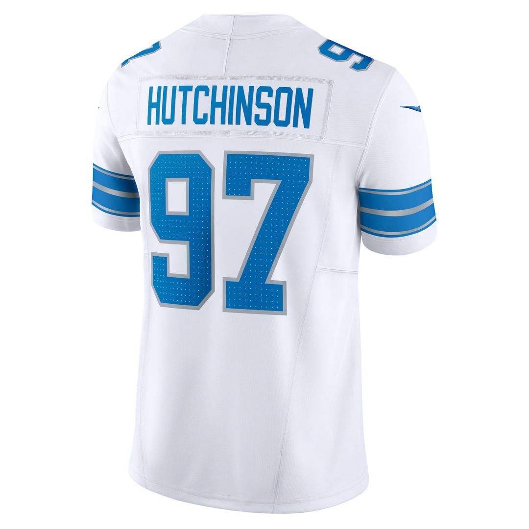 Detroit Lions Aidan Hutchinson Nike Black 2nd Alternate Vapor FUSE Limited Jersey