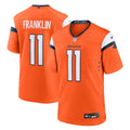 Denver Broncos Troy Franklin Nike Orange Game Jersey