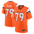 Denver Broncos Matt Peart Nike Orange Game Jersey