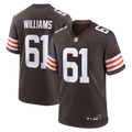 Cleveland Browns Chris Williams Nike Brown Game Jersey