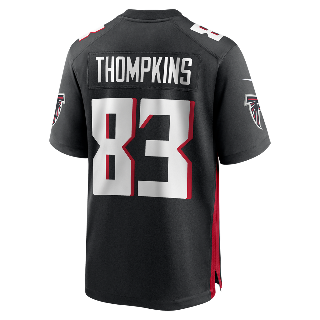 Atlanta Falcons Deven Thompkins Nike Black Game Jersey