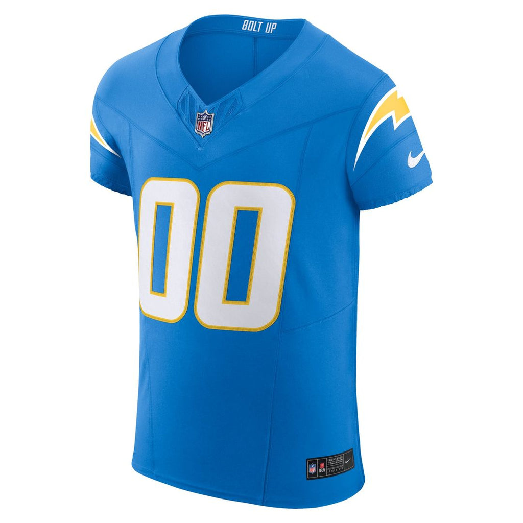 Los Angeles Chargers Nike Powder Blue Vapor FUSE Elite Custom Jersey