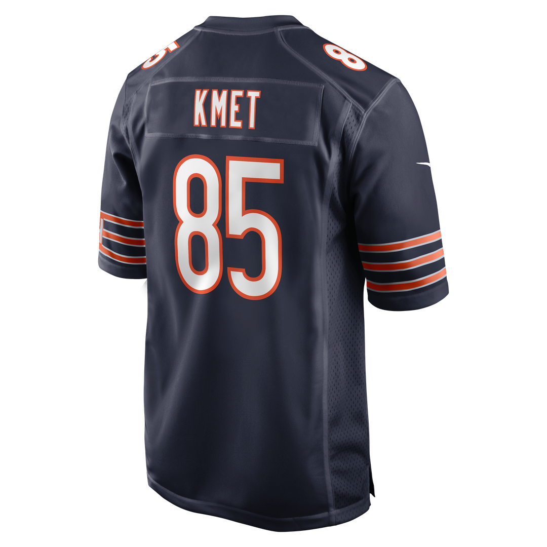 Chicago Bears Cole Kmet Nike Navy Game Jersey