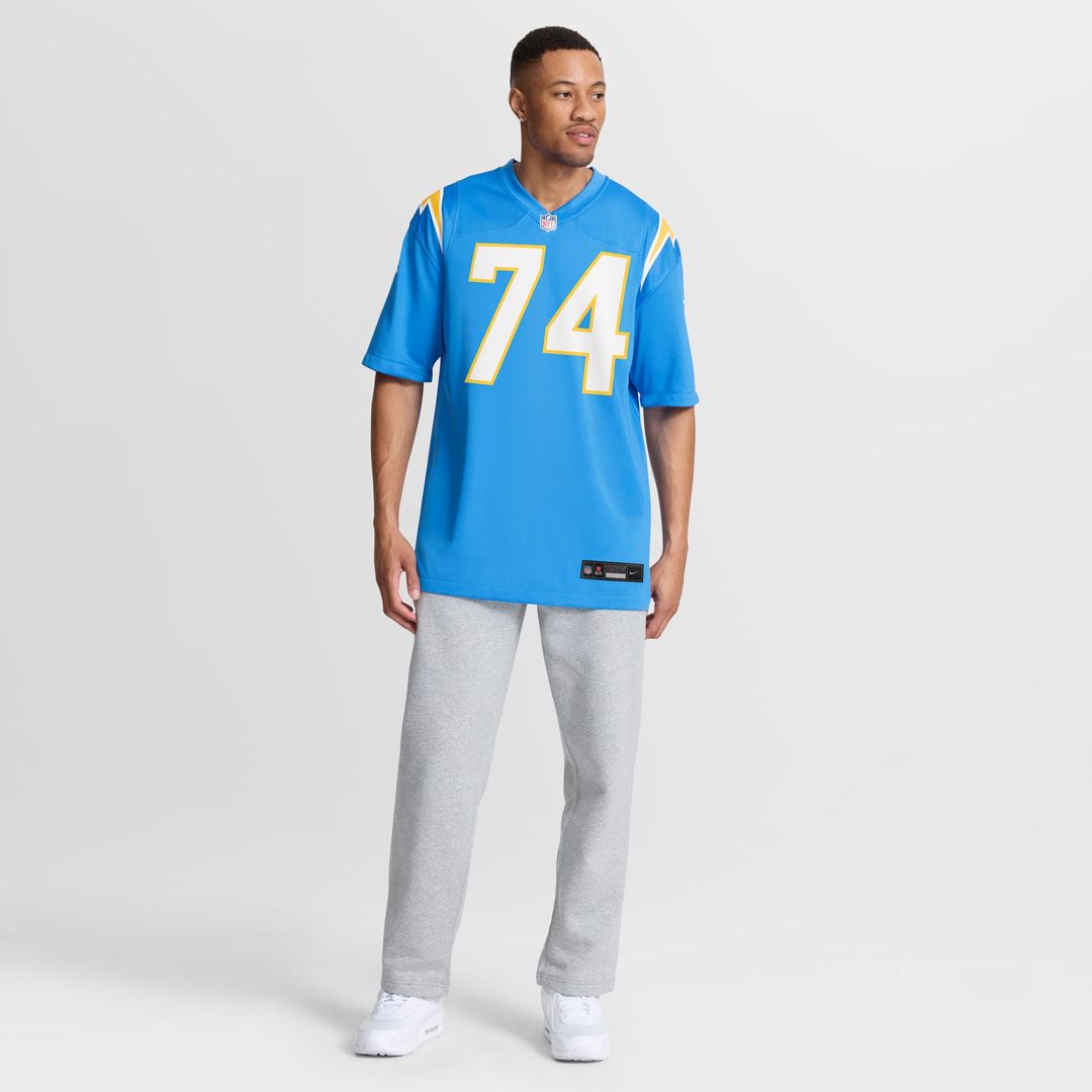 Los Angeles Chargers Kayode Awosika Nike Powder Blue Game Jersey