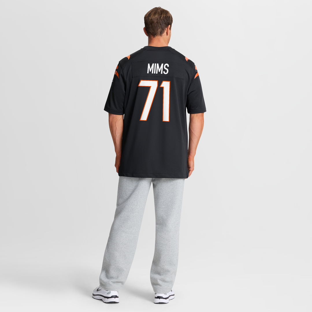 Cincinnati Bengals Amarius Mims Nike Black Game Jersey