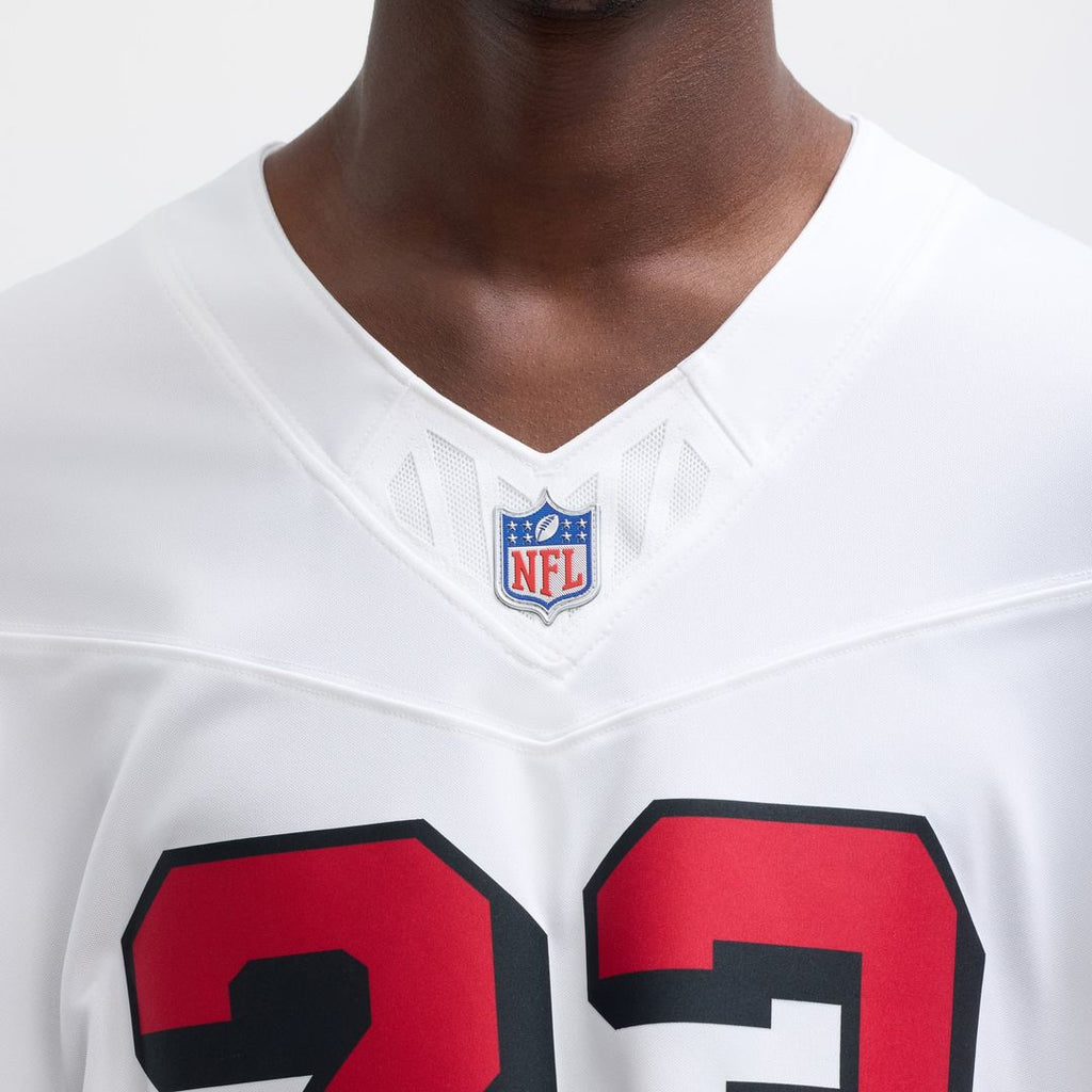 San Francisco 49ers Christian McCaffrey Nike White Vapor FUSE Limited 2nd Alternate Jersey