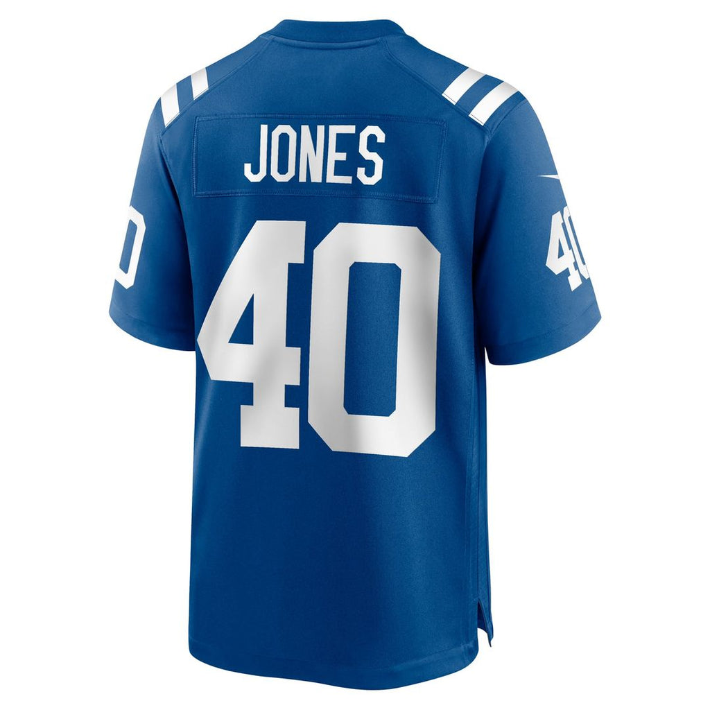 Indianapolis Colts Jaylon Jones Nike Royal Game Jersey