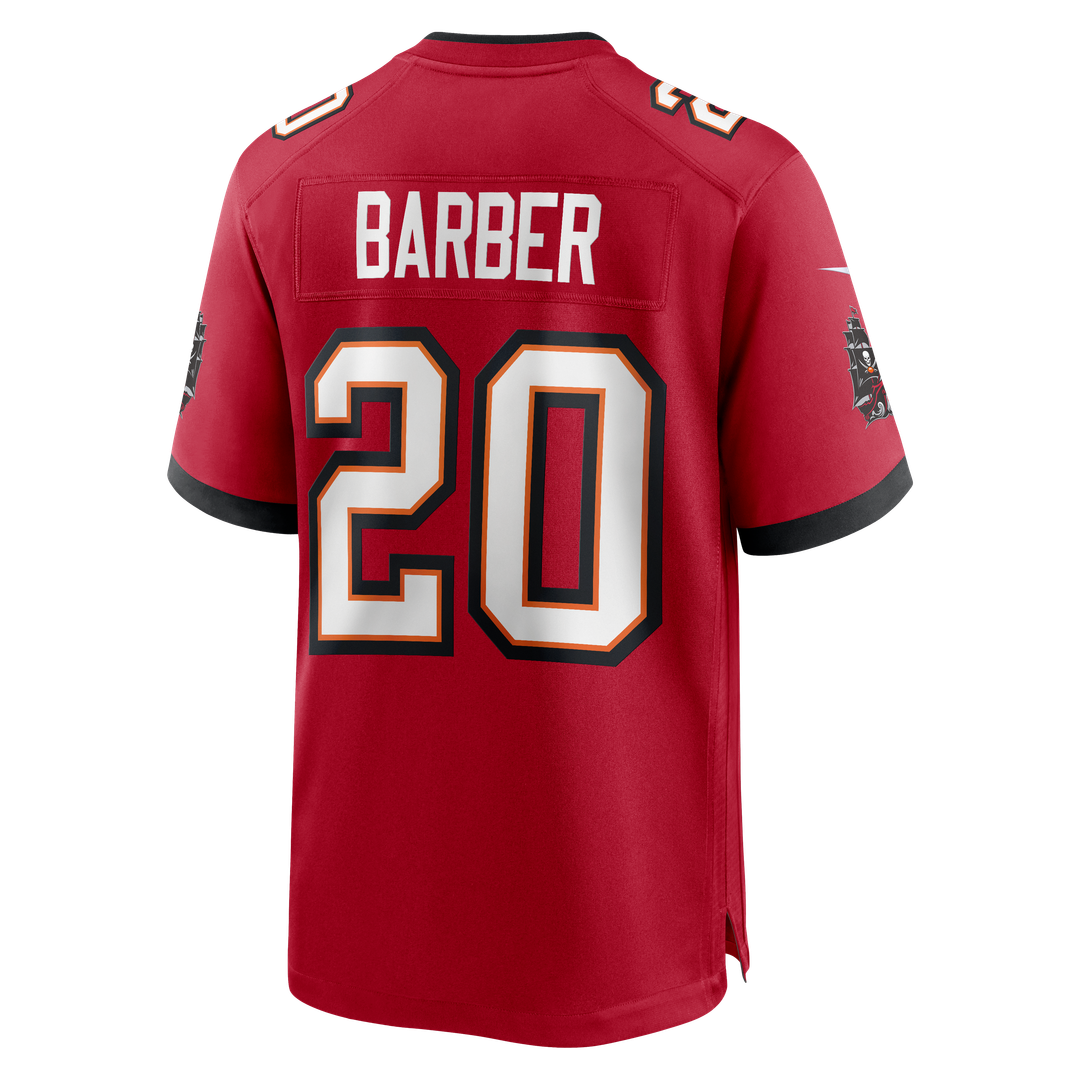 Tampa Bay Buccaneers Ronde Barber Nike Red Retired Player Game Jersey