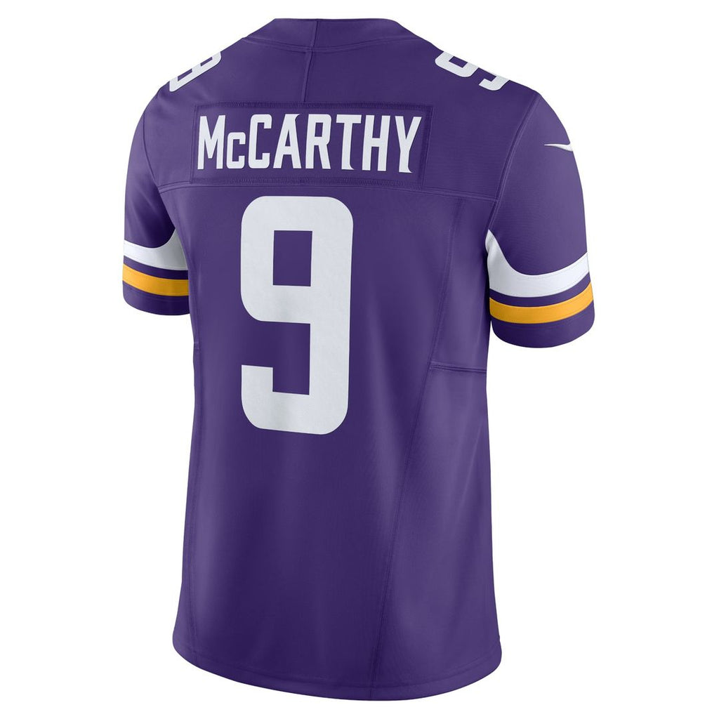 Minnesota Vikings J.J. McCarthy Nike White Vapor FUSE Limited Jersey