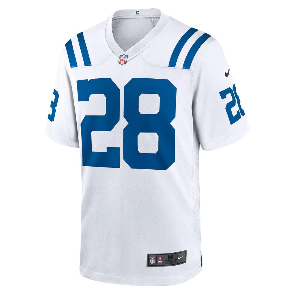 Indianapolis Colts Jonathan Taylor Nike White Game Jersey