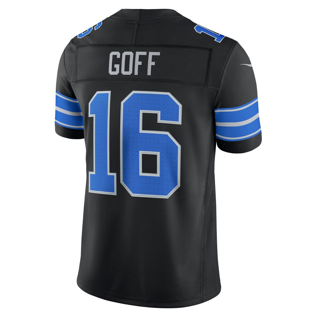 Detroit Lions Jared Goff Nike Blue Team Vapor FUSE Stitched Limited Jersey