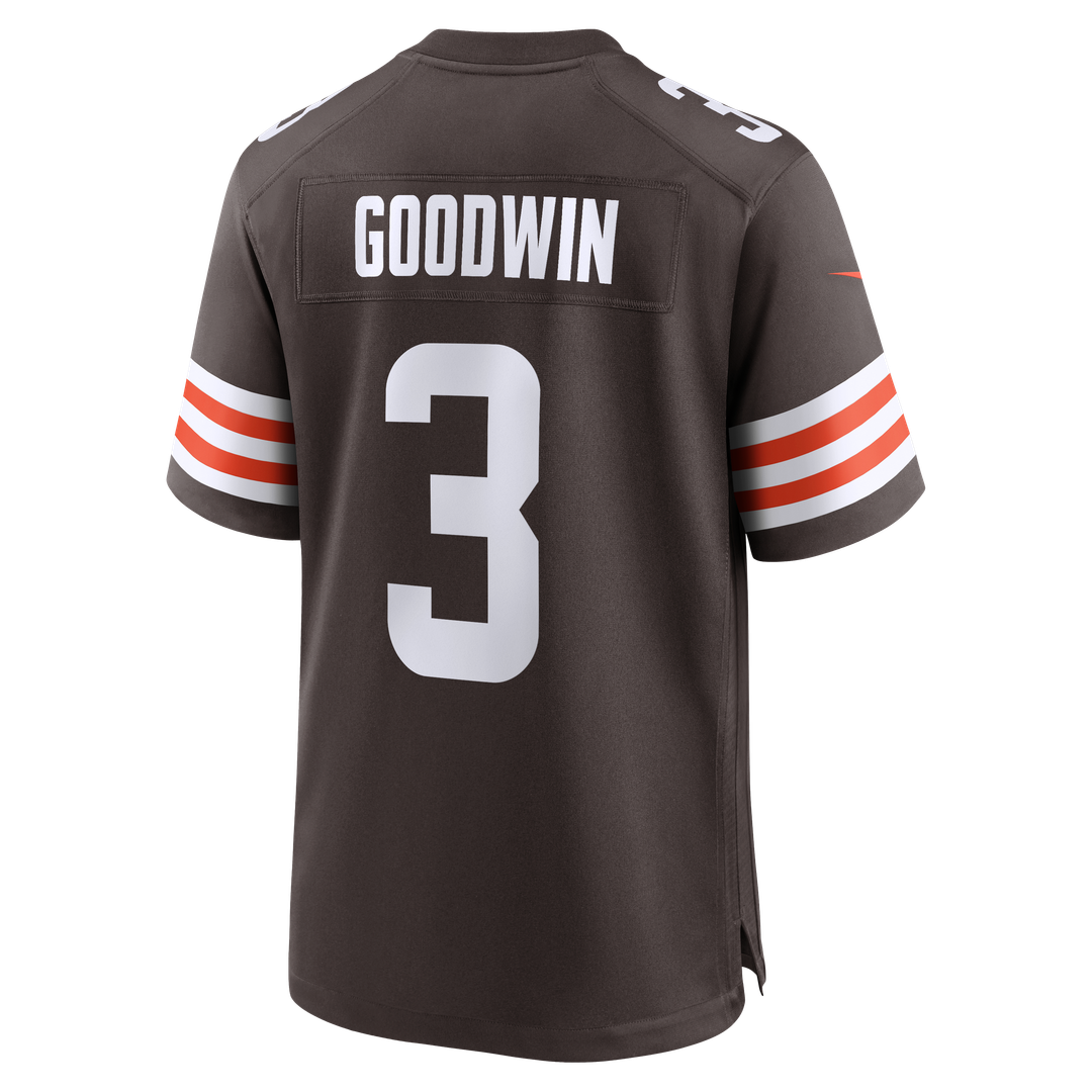 Cleveland Browns Marquise Goodwin Nike Brown Game Jersey