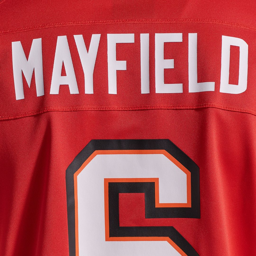 Tampa Bay Buccaneers Baker Mayfield Nike Red Game Jersey