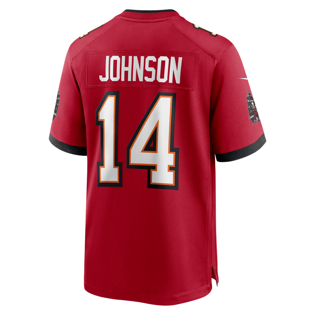 Tampa Bay Buccaneers Brad Johnson Nike Red Retired Player Game Jersey