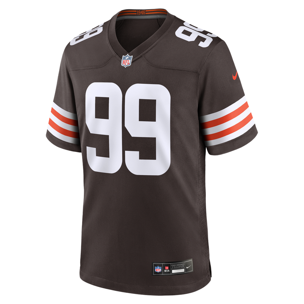 Cleveland Browns Logan Fano Nike Brown Game Jersey