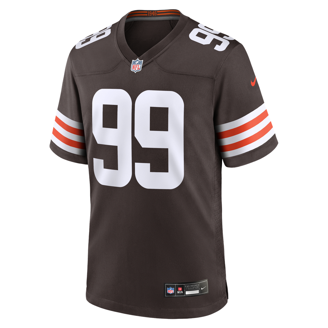 Cleveland Browns Logan Fano Nike Brown Game Jersey