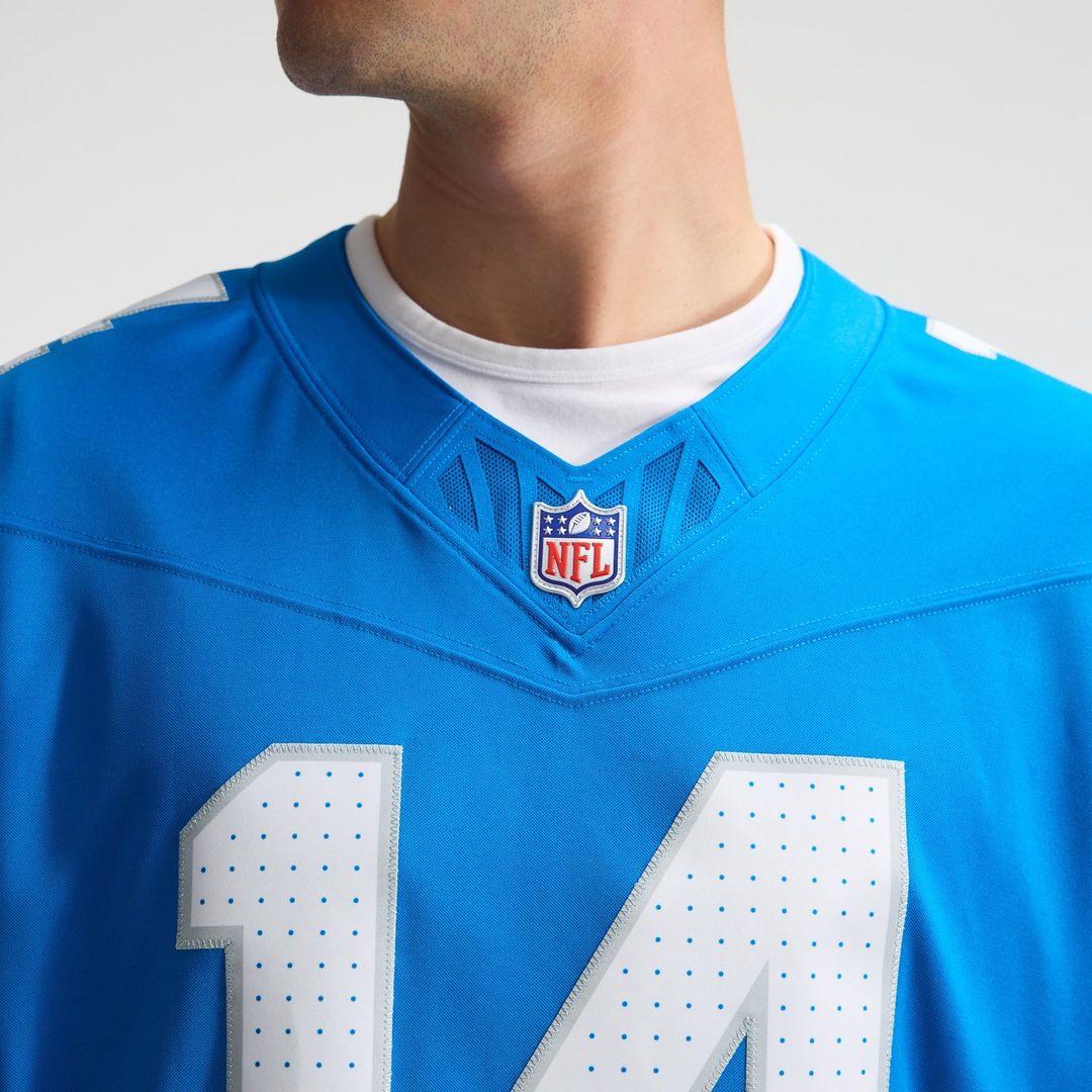 Detroit Lions Amon - Ra St. Brown Nike Blue Team Vapor FUSE Stitched Limited Jersey