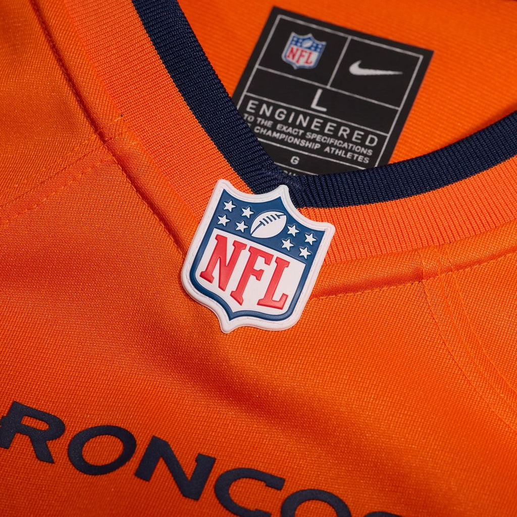 Denver Broncos Alex Palczewski Nike Orange Game Jersey