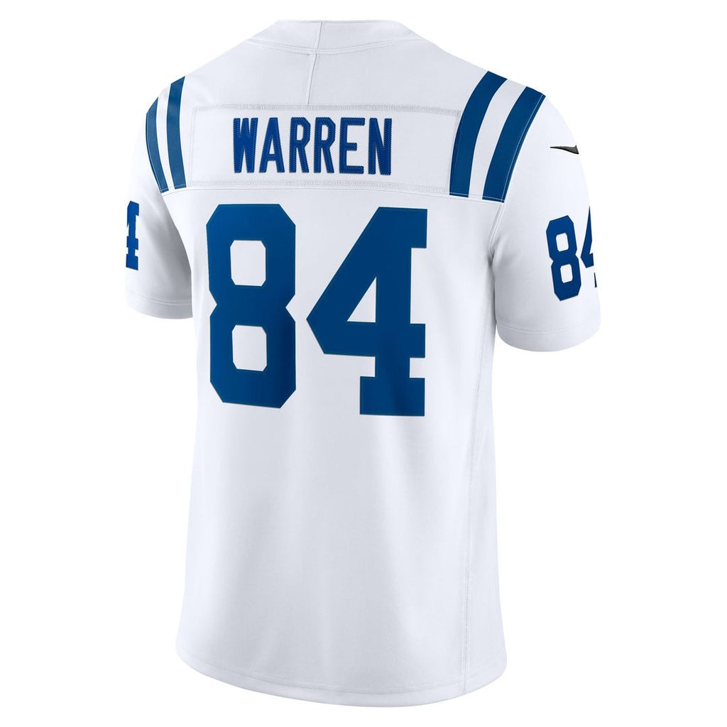 Indianapolis Colts Tyler Warren Nike White Vapor FUSE Stitched Limited Jersey