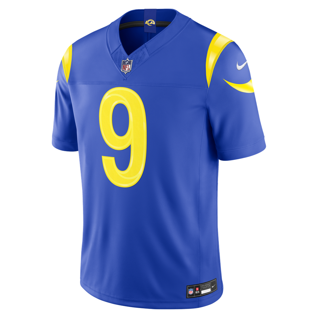 Los Angeles Rams Matthew Stafford Nike Royal Team Vapor FUSE Stitched Limited Jersey