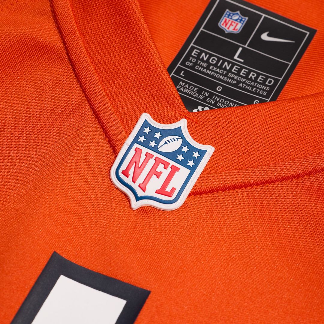 Chicago Bears Caleb Williams Nike Orange Alternate Game Jersey