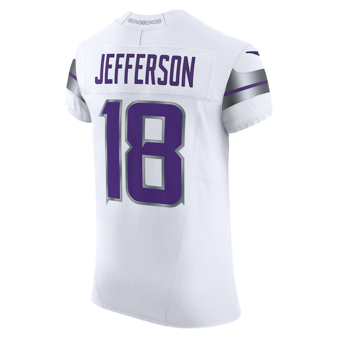 Minnesota Vikings Justin Jefferson Nike White Alternate Vapor FUSE Elite Player Jersey