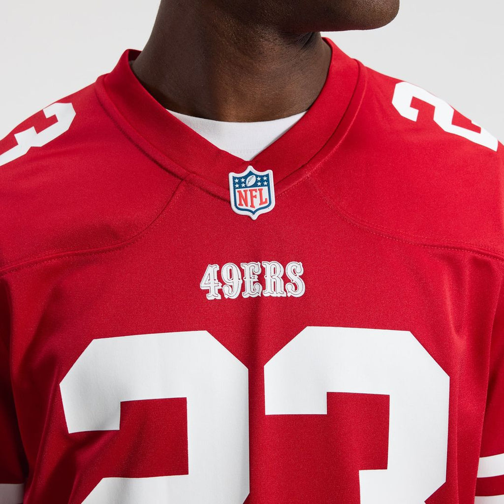 San Francisco 49ers Christian McCaffrey Nike White Game Jersey