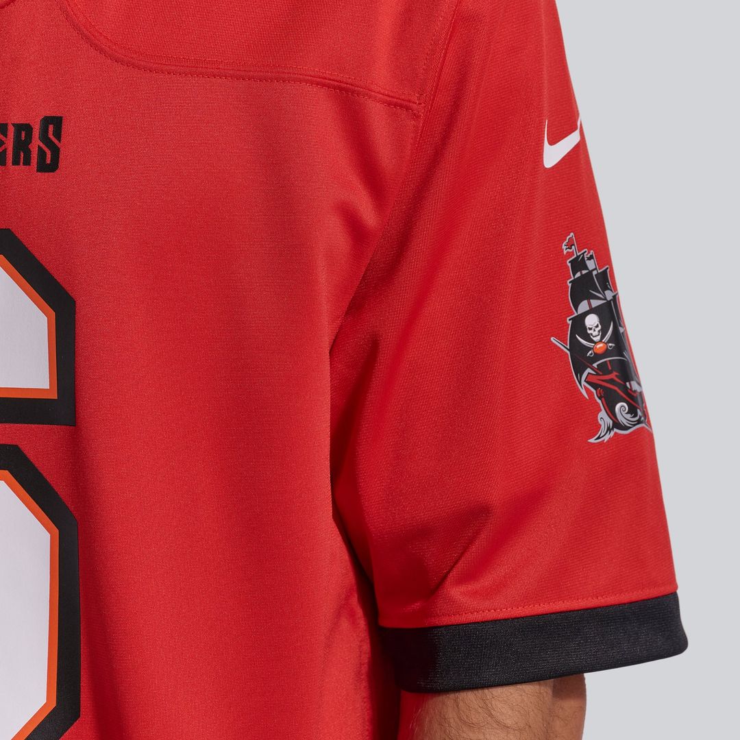 Tampa Bay Buccaneers Baker Mayfield Nike Red Game Jersey