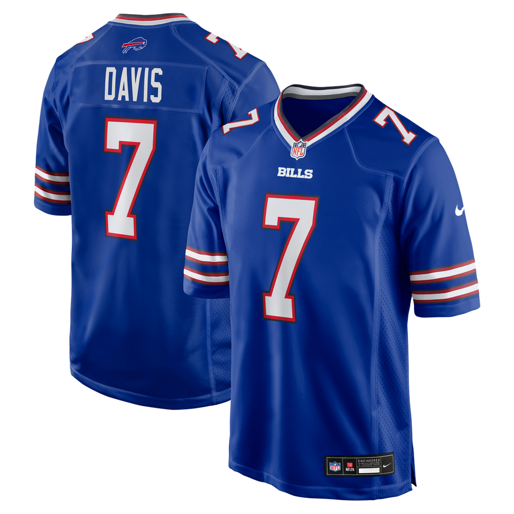 Buffalo Bills Ray Davis Nike Royal Game Jersey