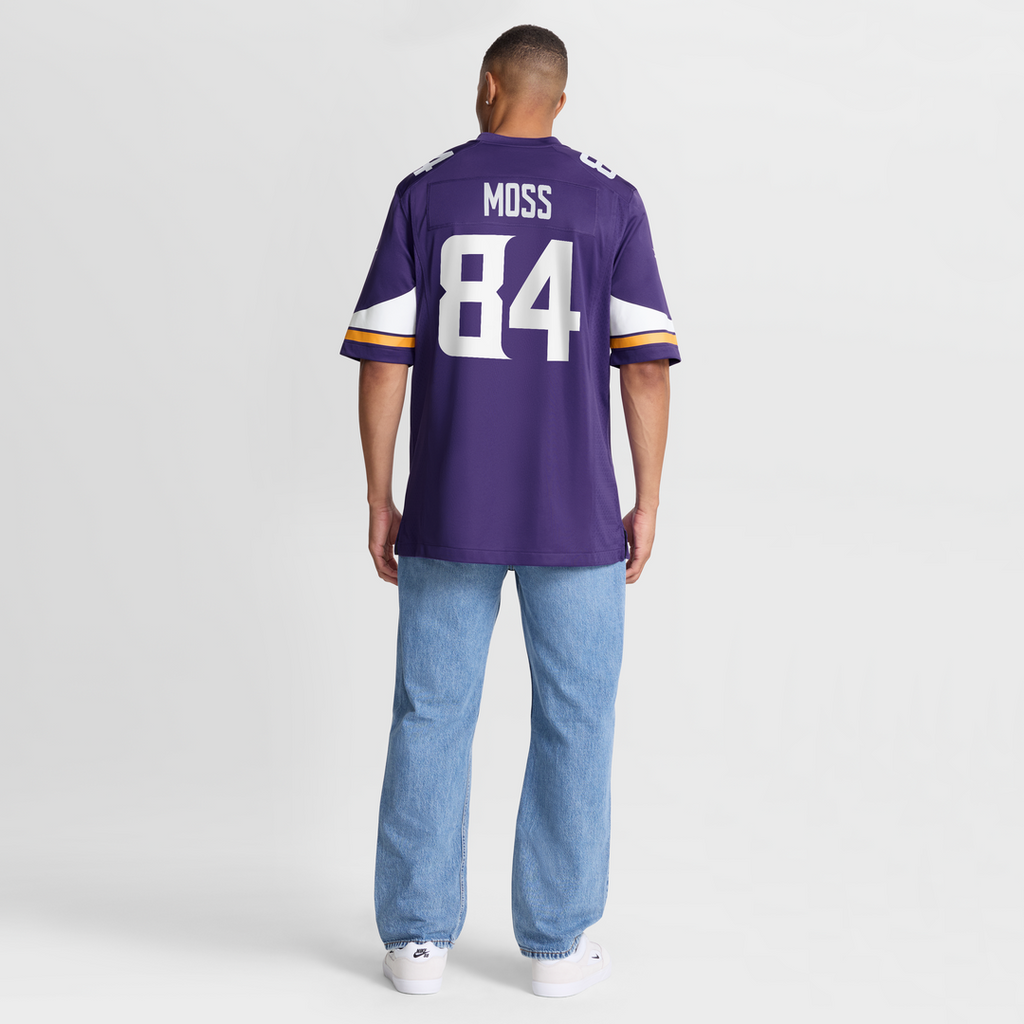 Minnesota Vikings Randy Moss Nike Purple Retired Player Game Jersey
