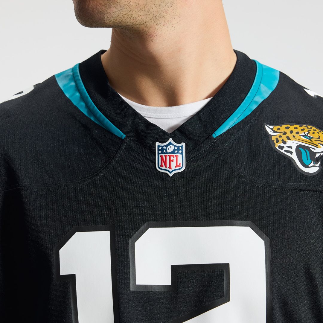 Jacksonville Jaguars Travis Hunter Nike Teal Game Jersey