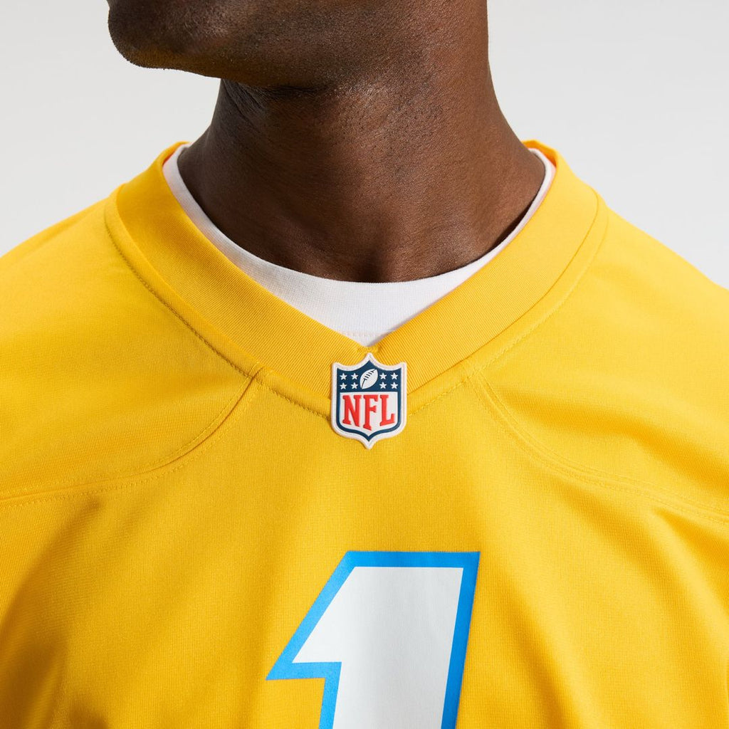 Los Angeles Chargers Quentin Johnston Nike Powder Blue Game Jersey