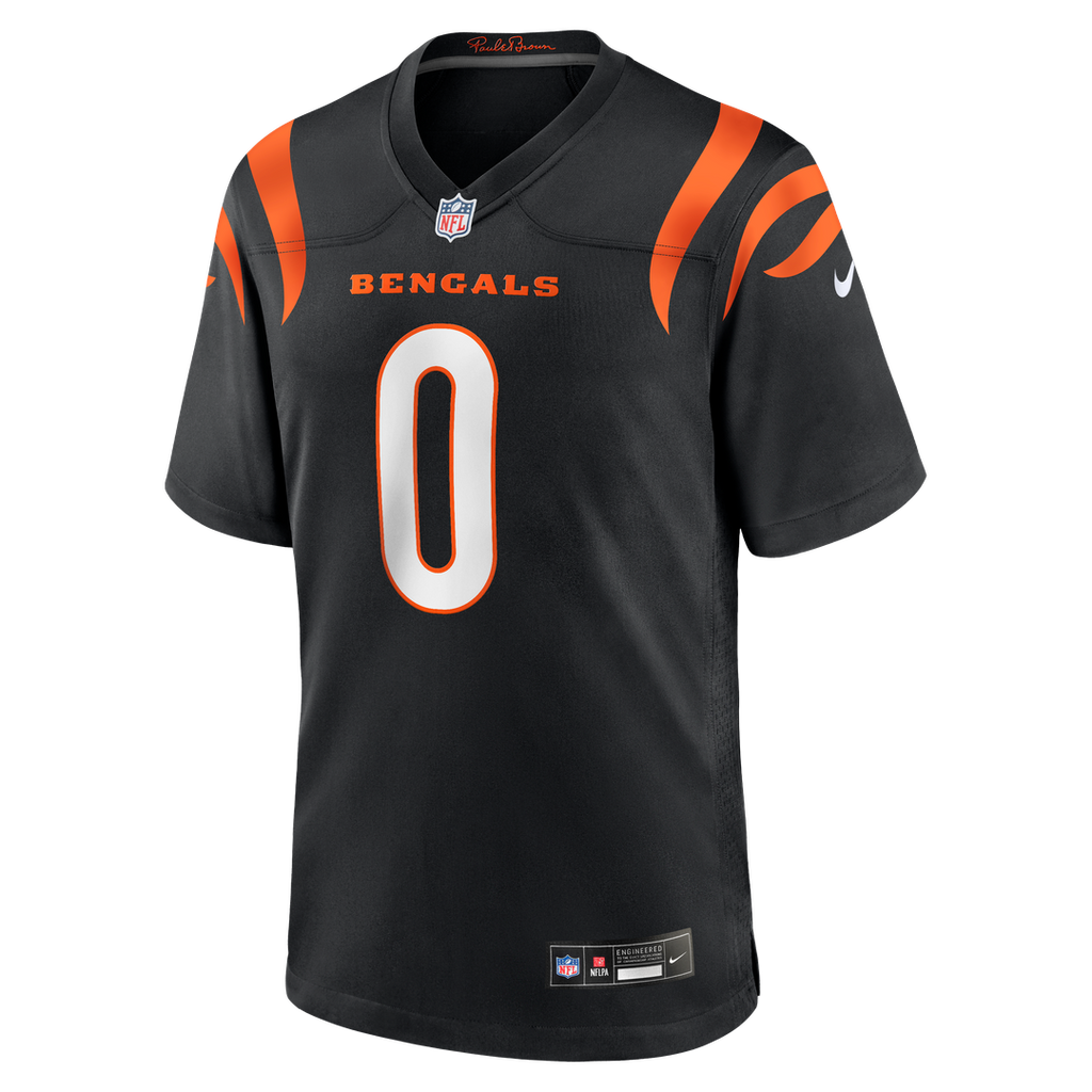 Cincinnati Bengals DJ Turner II Nike Black Game Jersey