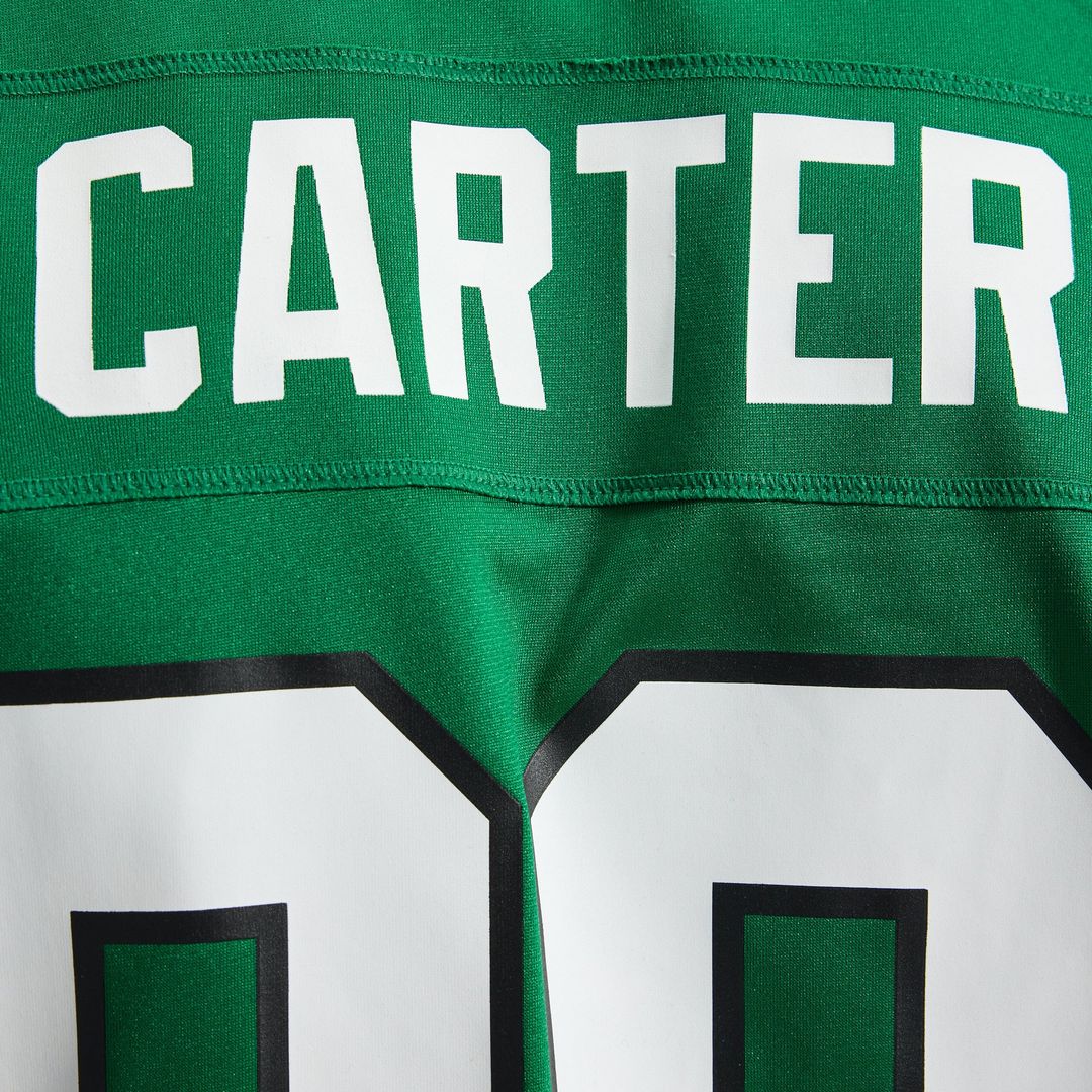 Philadelphia Eagles Jalen Carter Nike Midnight Green Game Jersey