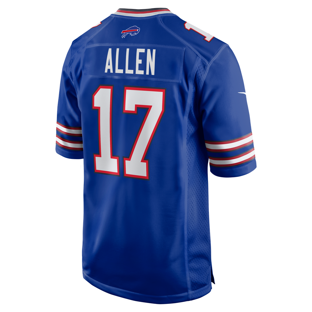 Buffalo Bills Josh Allen Nike Gray Nickel City Game Jersey