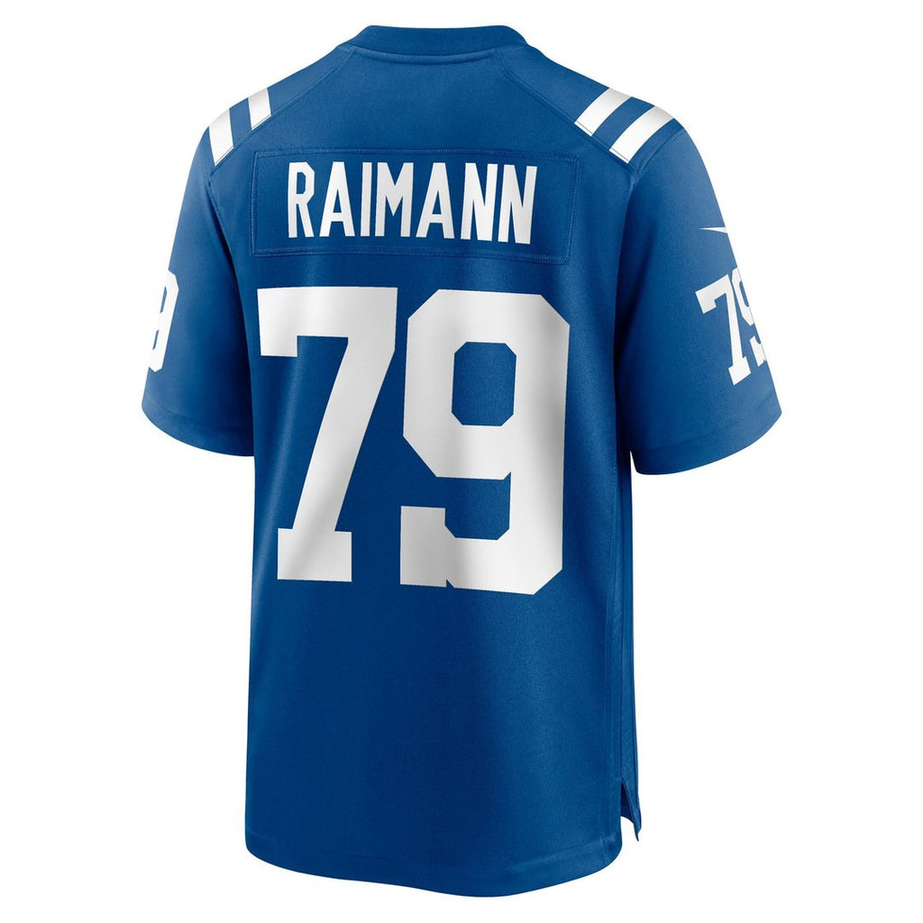 Indianapolis Colts Bernhard Raimann Nike Royal Game Jersey