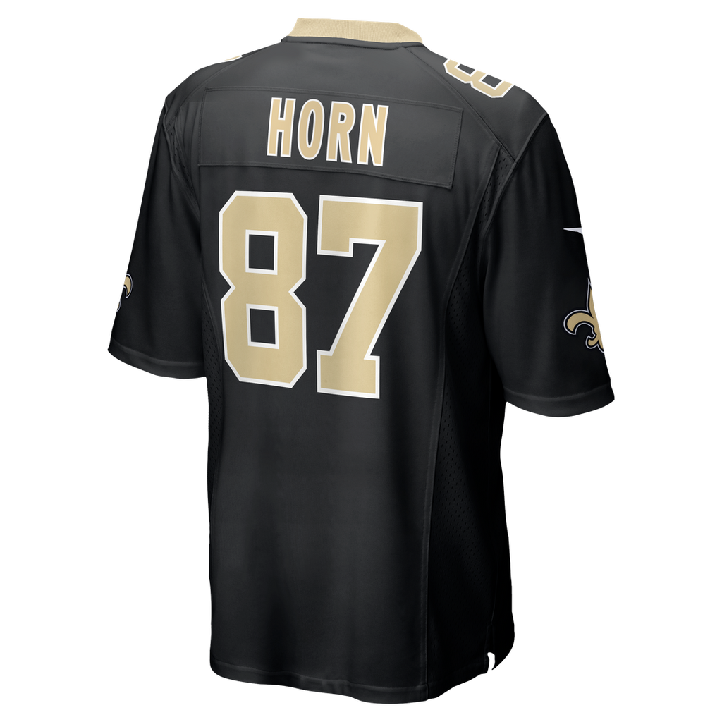 New Orleans Saints Joe Horn Nike Black Retired Player Game Jersey