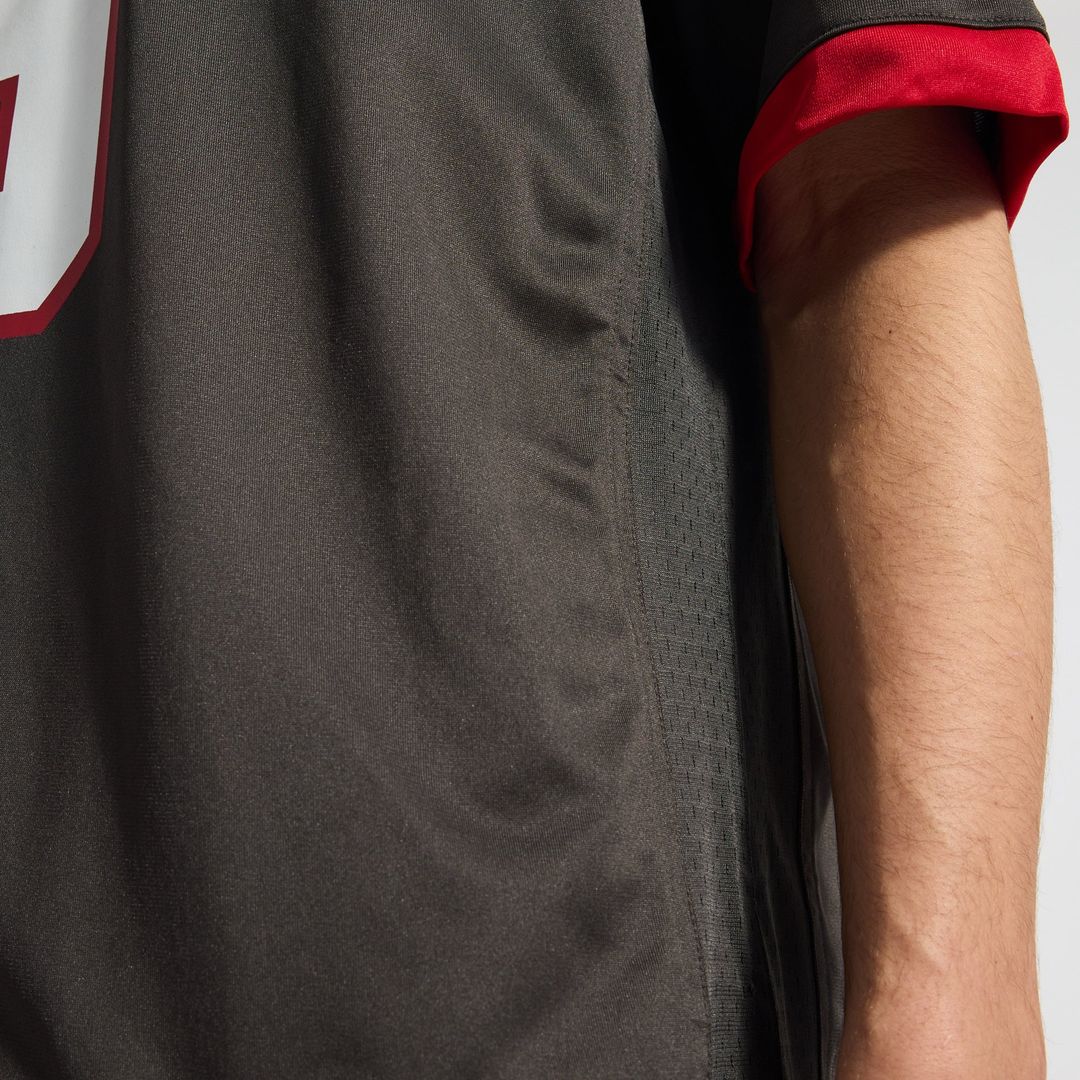 Tampa Bay Buccaneers Baker Mayfield Nike Pewter Alternate Game Jersey
