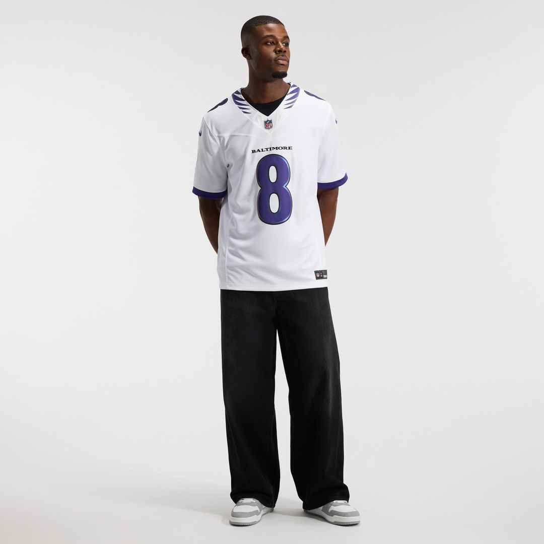 Baltimore Ravens Lamar Jackson Nike Purple Team Vapor FUSE Stitched Limited Jersey