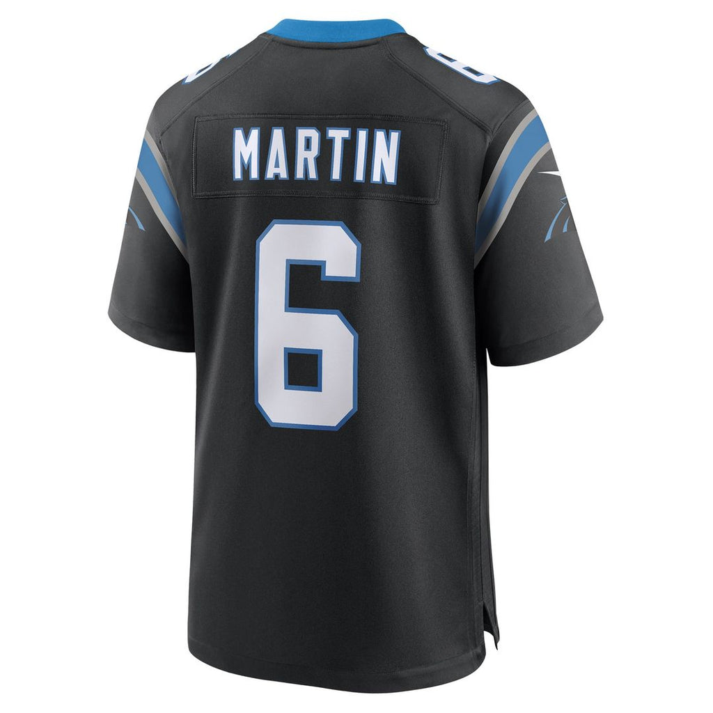 Carolina Panthers Sam Martin Nike Black Game Jersey