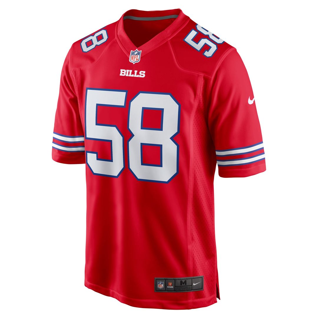 Buffalo Bills Matt Milano Nike Royal Game Jersey